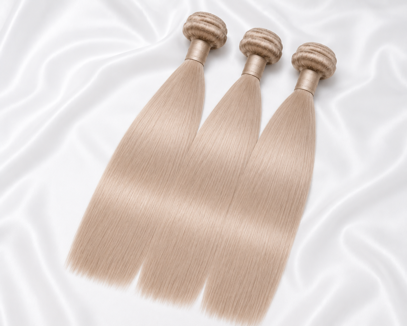 Russian Blonde Straight Hair Extensions